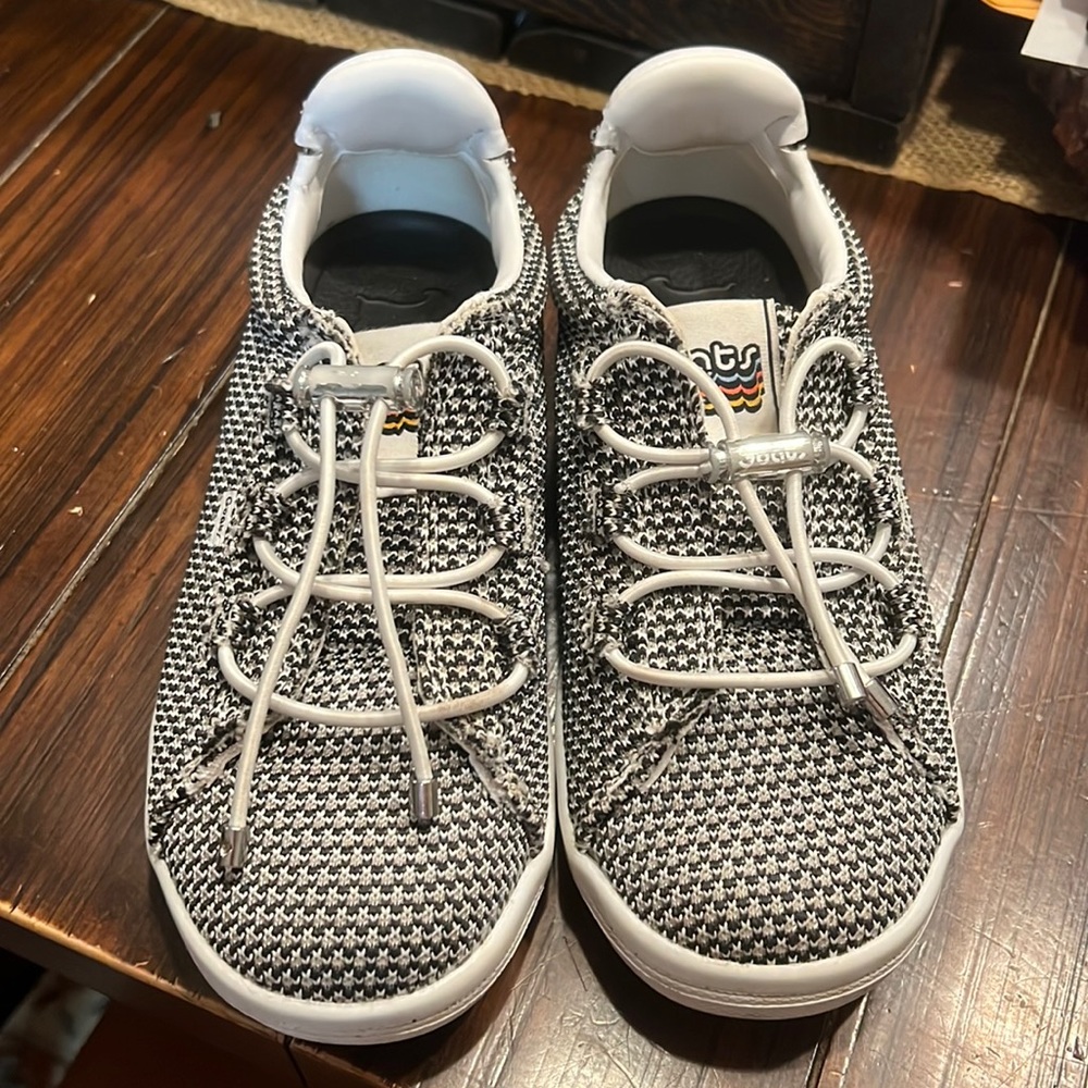 Goats Kids Sneakers Size 12 Black/white Unisex